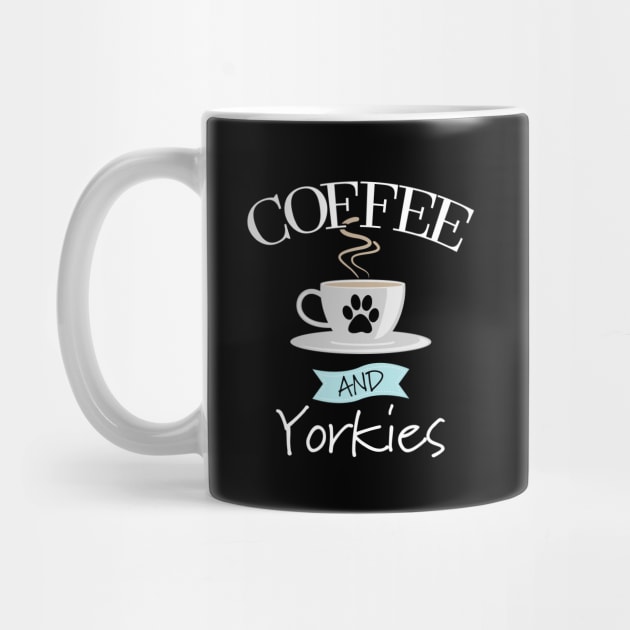 Yorkshire Terrier - Coffee And Yorkies by Kudostees